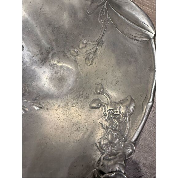 Rare! Hard To Find Arthur Court Large 3d Pedestal Orchid Bowl Vintage 2004 - Picture 6 of 9